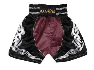 Kanong Box nadrág : KNBSH-202-Vörösbarna-Fekete
